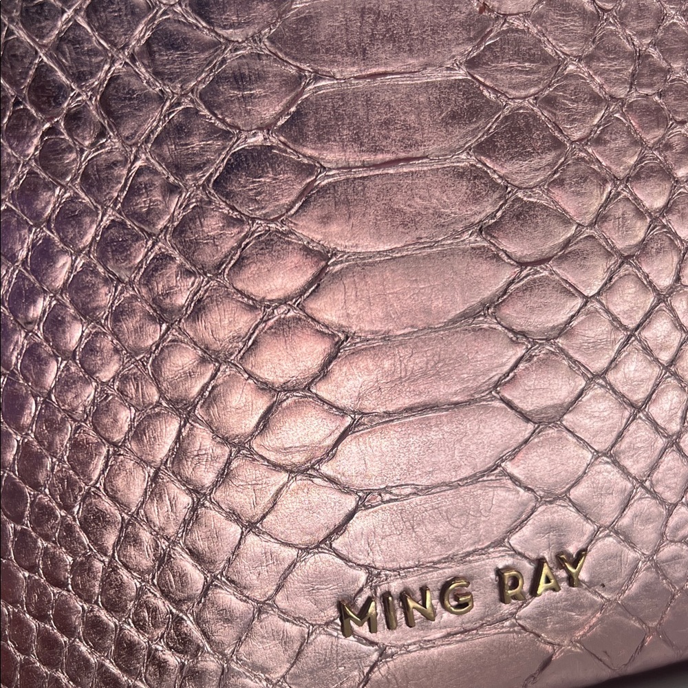 Pink Python Star-Studded Box Bag - Picture 5 of 8